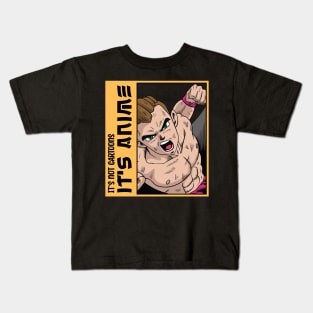 It's Not Cartoons It's Anime Lover Anime Boy Gift Kids T-Shirt